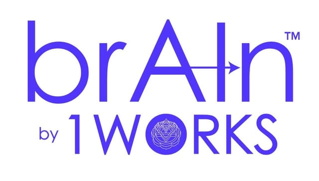brAIn by 1Works Logo